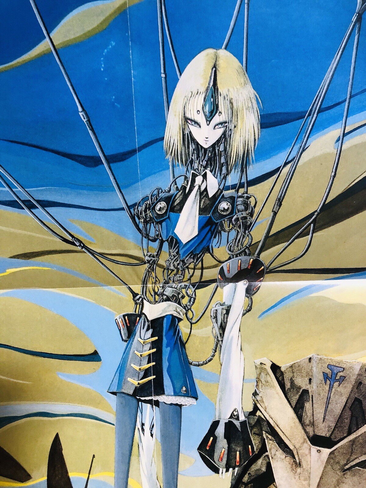 The Five Star Stories : 1997 Kadokawa Vol.8 Cover B2 size Poster (Fold:NM