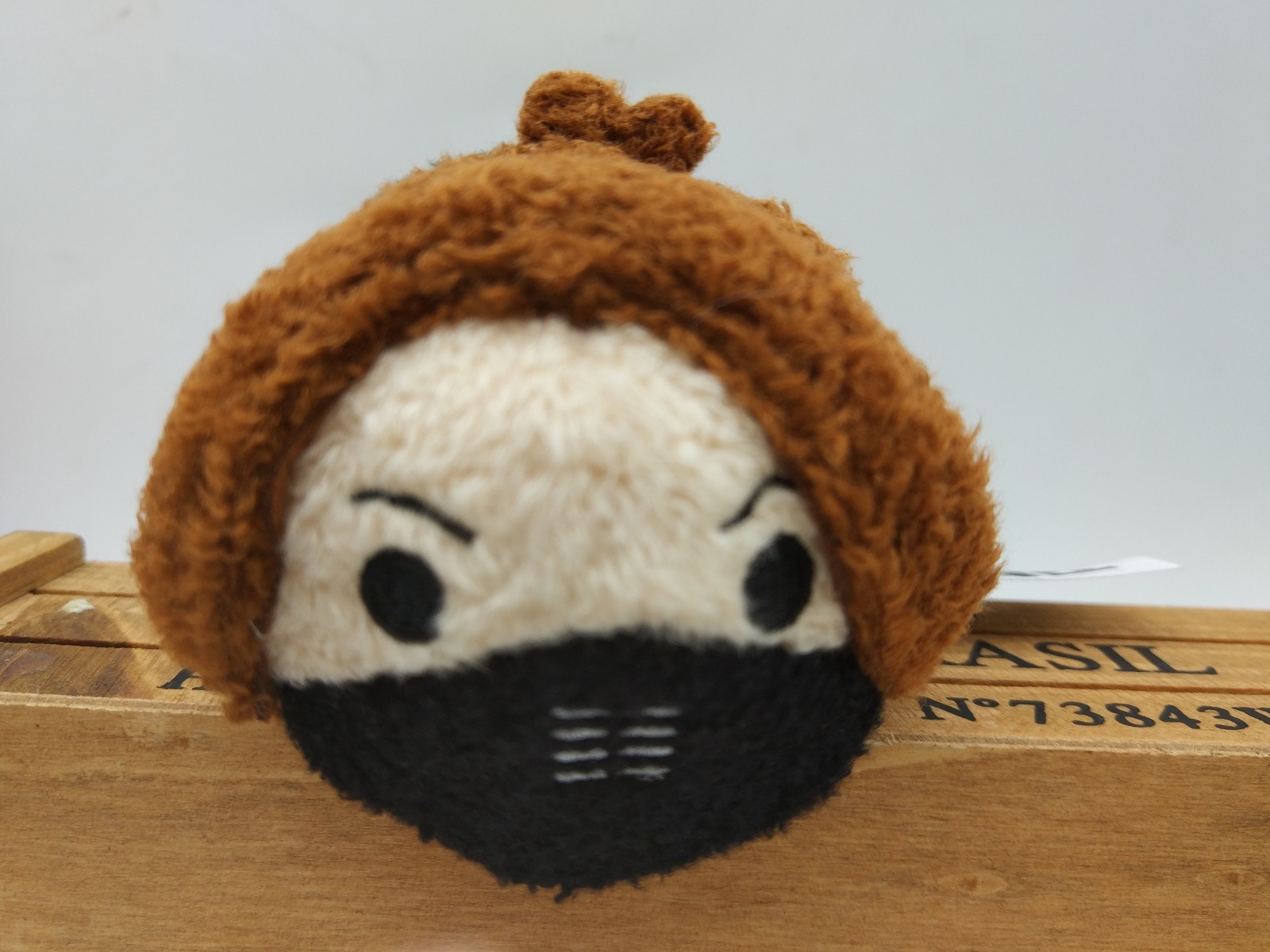 New Disney Store Winter Soldier Bucky Mini 3.5″ Plush Doll Toy Tsum Tsum