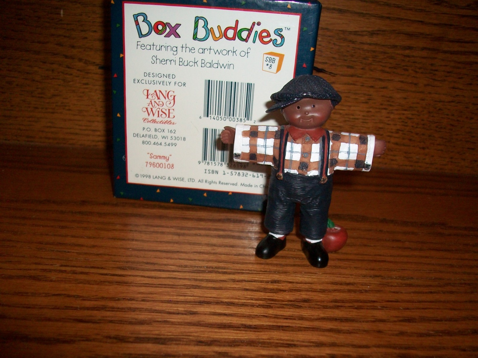 Lang & Wise Sherri Buck Baldwin Box Buddies “SAMMY”–79600108–New-Ships FREE