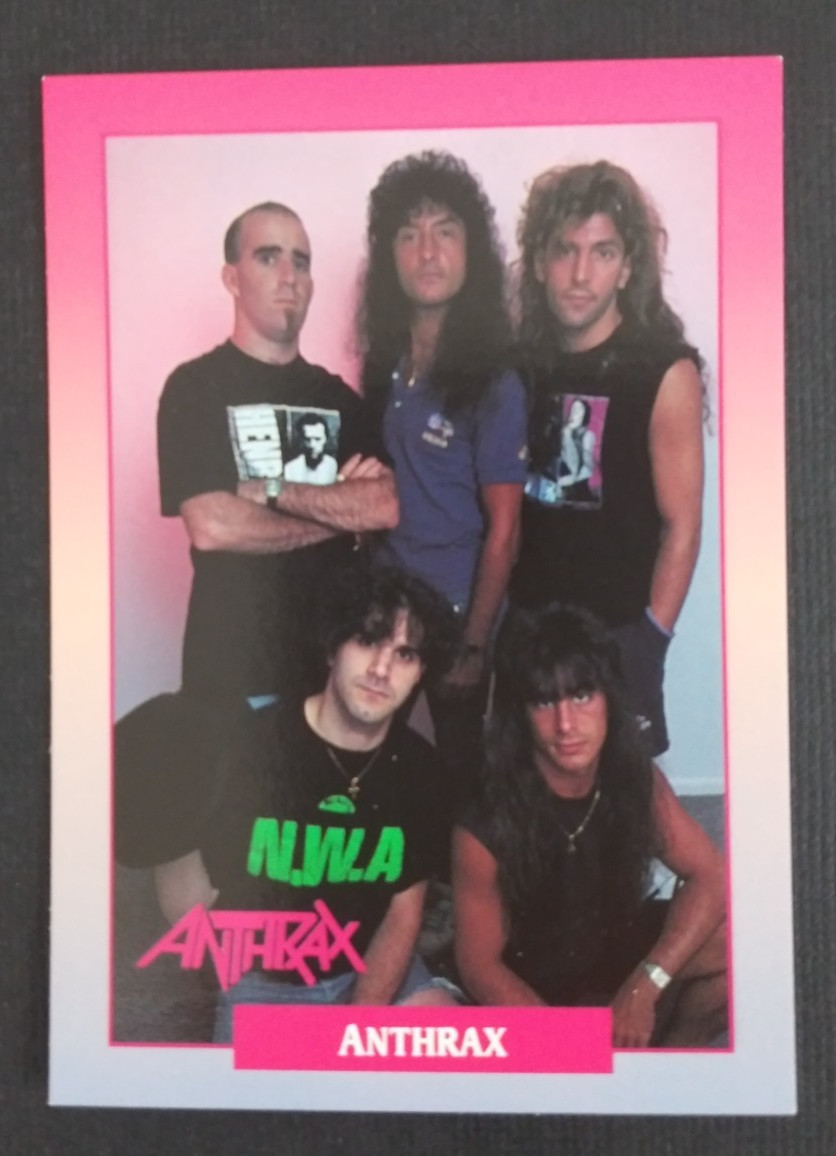 1991 Brockum RockCards Anthrax #231