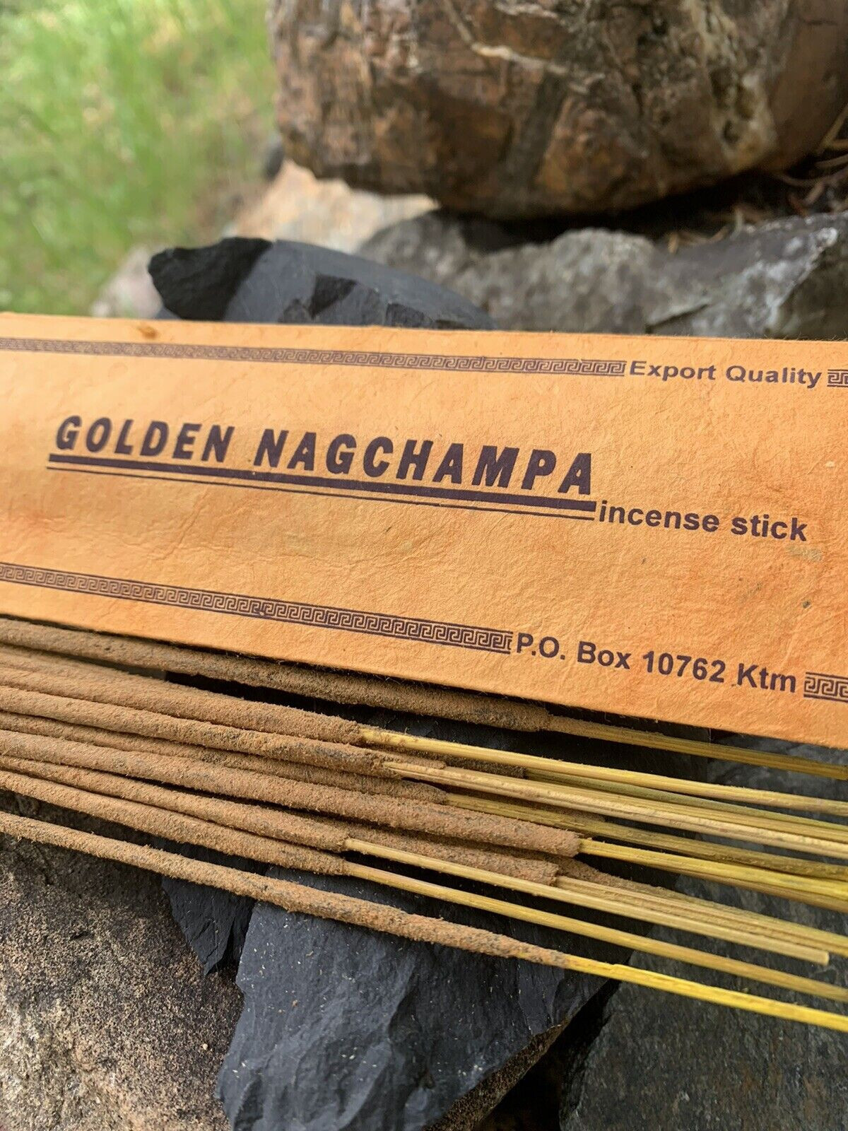 10 pack bundle Himalayan Golden Nag Champa Incense- The Original Nag Champa Gold