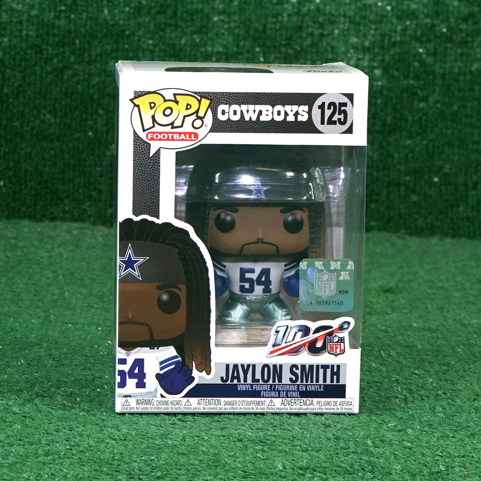 Funko Pop NFL #125 – Jaylon Smith Dallas Cowboys White Jersey *Mint*