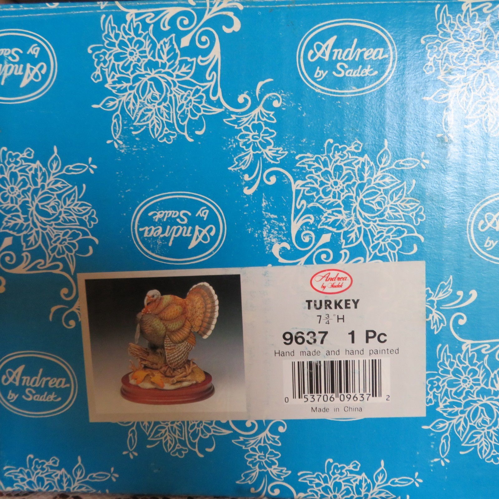 ANDREA BY SADEK TURKEY #9637 1996 WITH ORIGINAL BOX