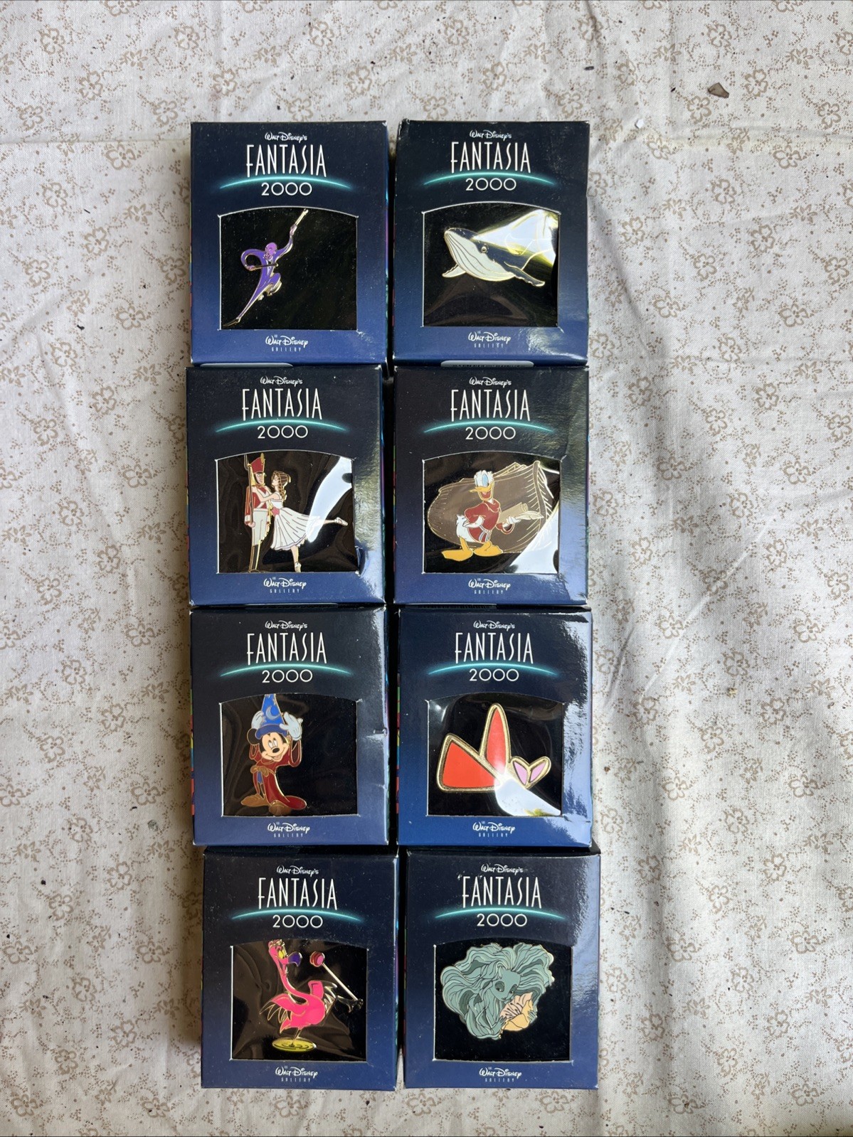 Lot of (8) Disney Pin Gallery Fantasia 2000 Pins • NIB