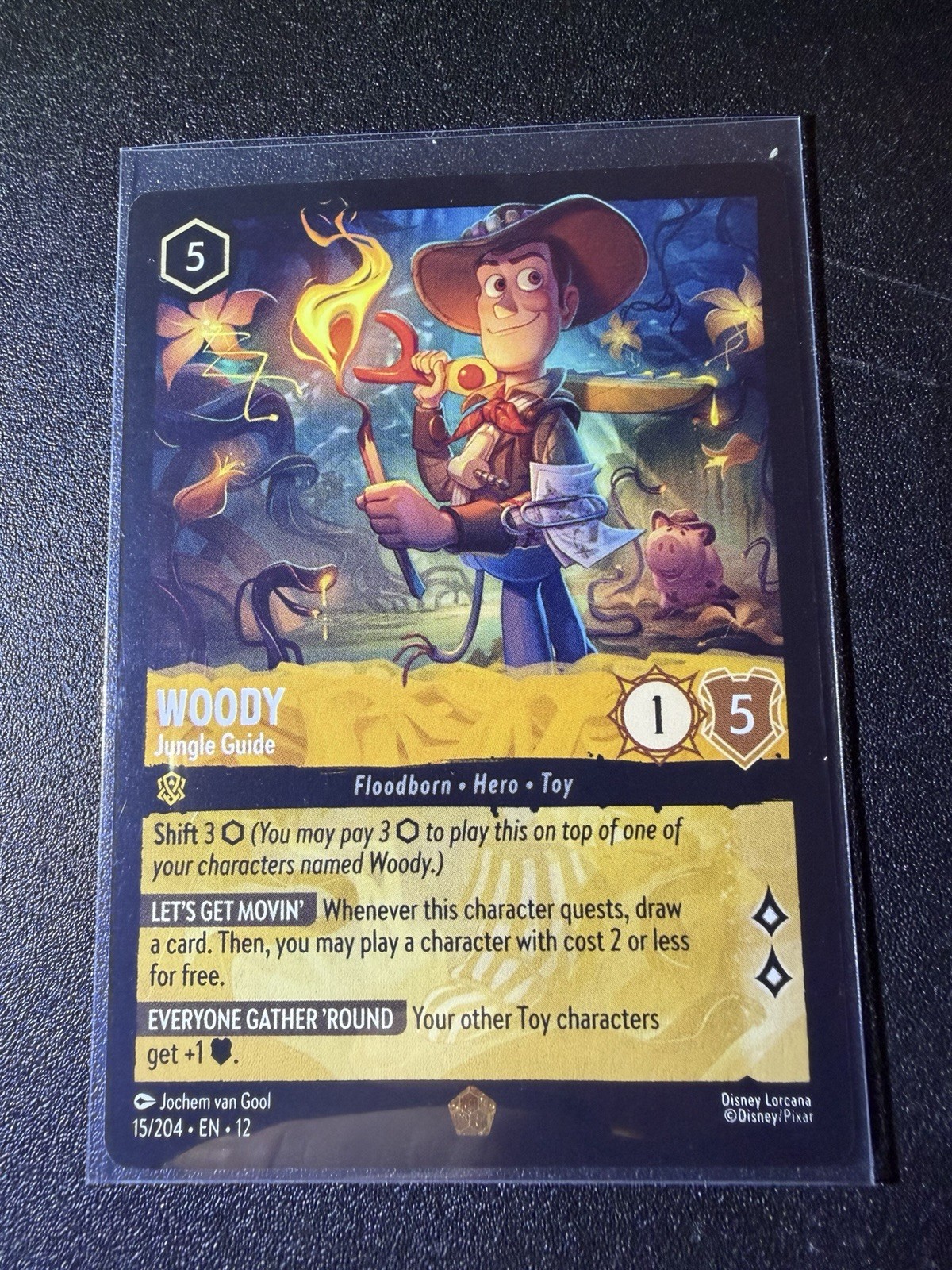 Disney Lorcana TCG Woody Jungle Guide 15/204