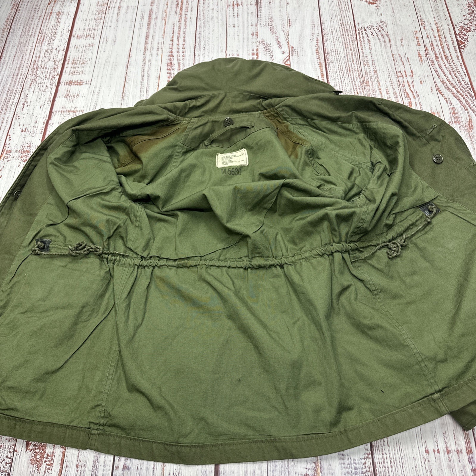 Vintage USAF MIL-J-4883C OG 107 Jacket 1966 Sateen XS-SHORT Broxton Gorpcore
