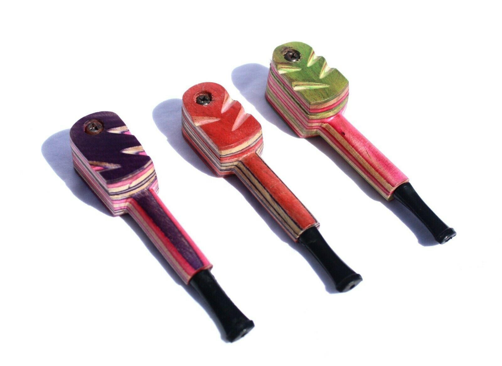 RONGO 4.25″ WOODEN PIPE ONE-HITTER TOBACCO SMOKING PWS003