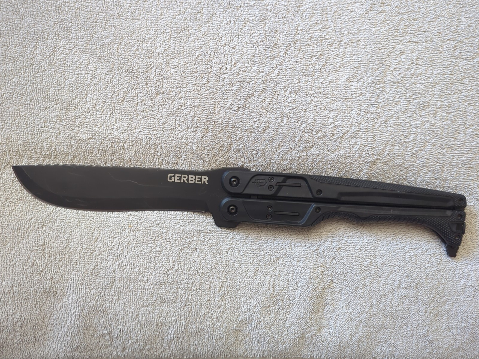 Gerber DoubleDown Folding Machete Rare USA Made 15.5″ 420HC 08721
