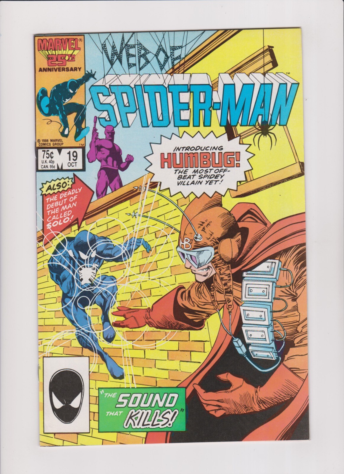 Web Of Spider-Man #19 (Oct 1986, Marvel Comics)