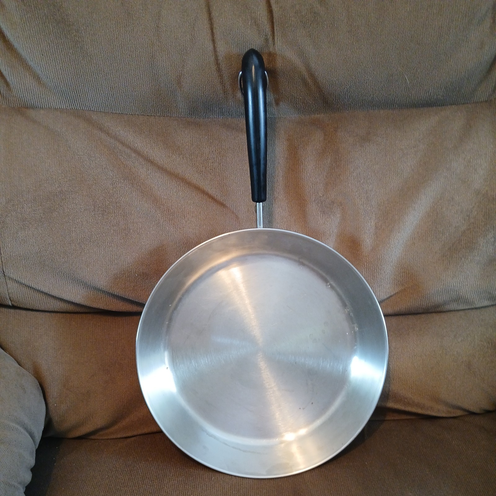 Vintage Revere Ware 10″ Frying Pan Skillet 92A Good Clinton IL USA Early 1970s