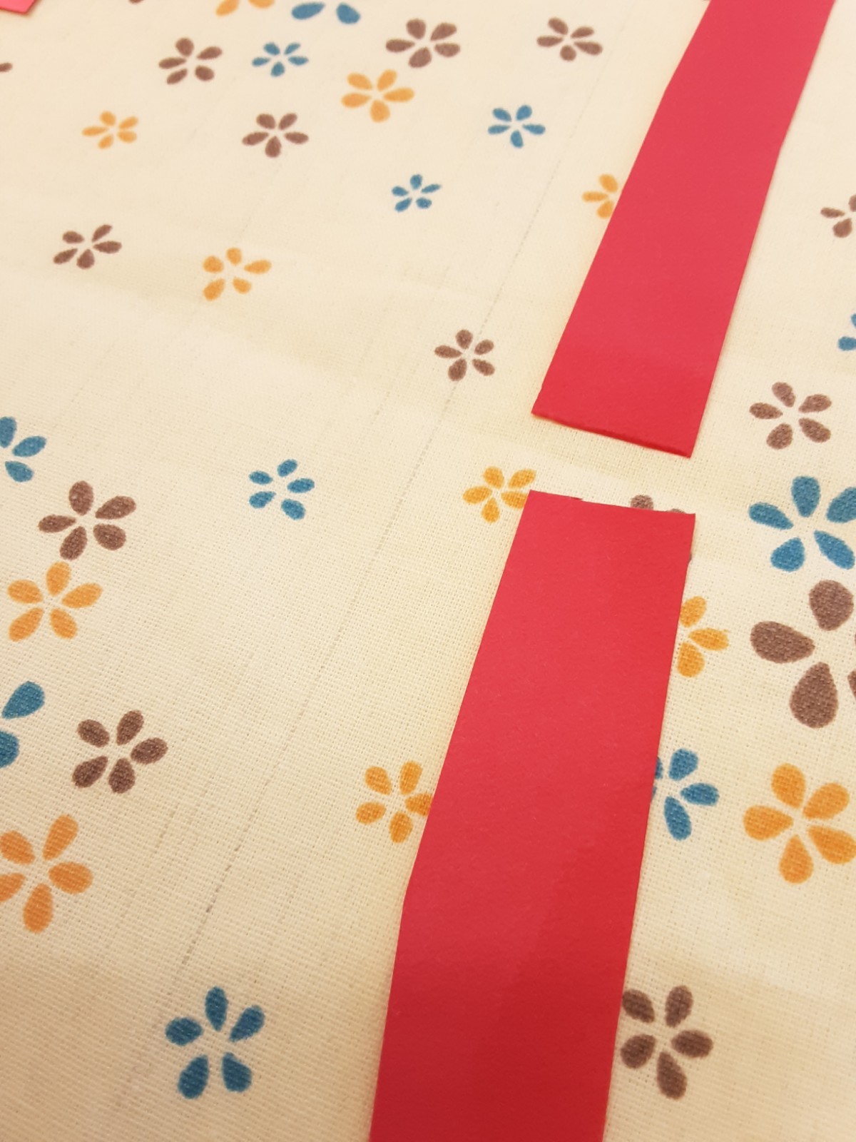Feedsack Floursack Open Fabric Yellow Multicolor Floral