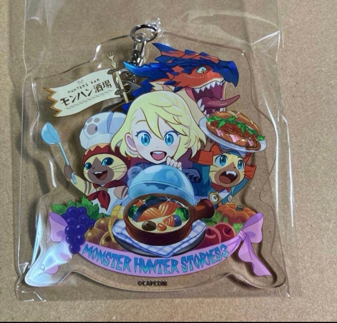 Monster Hunter Stories 3 Rioreus Acrylic Keychain Elena Ludi Duramboros RED Mo