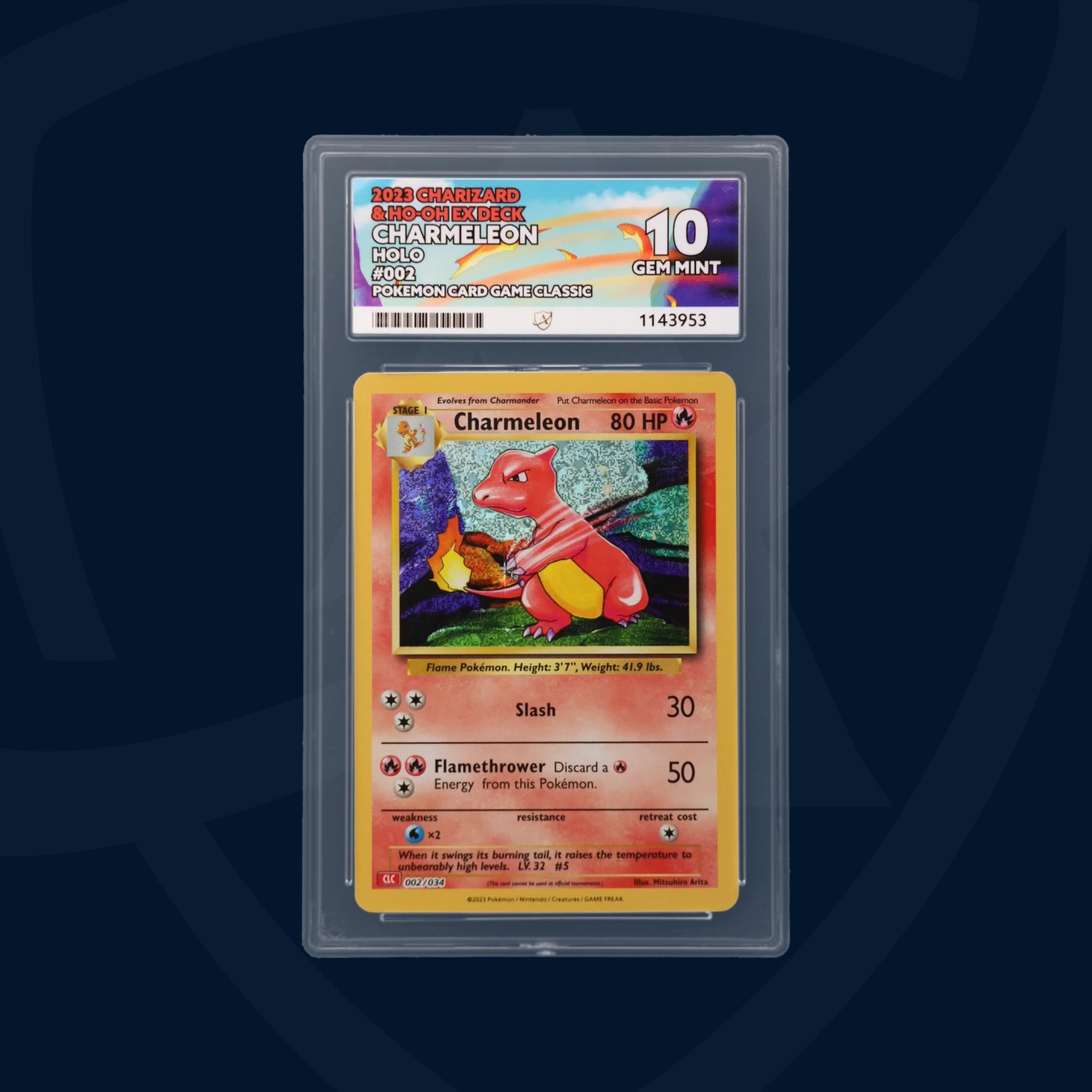 ACE 10 – Charmeleon – 002/034 – Charizard & Ho-Oh ex Deck – Pokemon – Pokem…