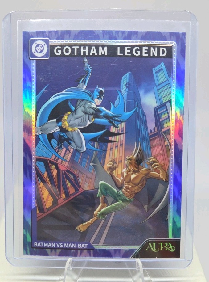 2025 Kakawow Aura DC Gotham Legend Batman vs. Man-Bat Silver Parallel ADC-GLI-04
