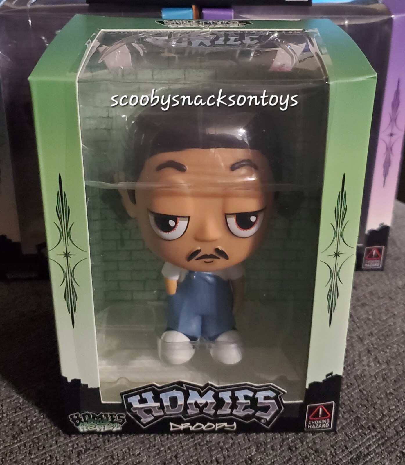 HOMIES BIG HEADZ 3 DROOPY FIGURE DAVID GONZALES ART DGA FUNKO LOWRIDER BRAND NEW