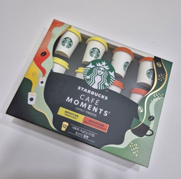 Starbucks Cafe Moment Mini Cup 12 Count- Instant Coffee limited