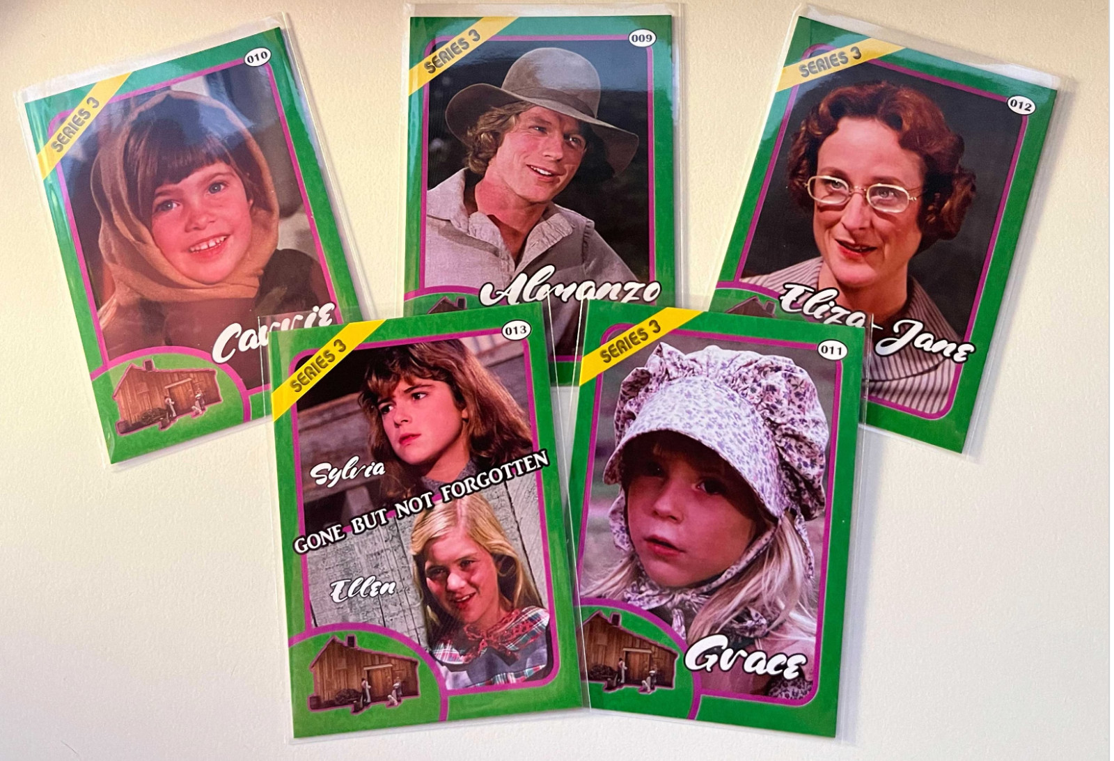 Little House on the Prairie Collectible Fan Made Trading Cards! Series 3!