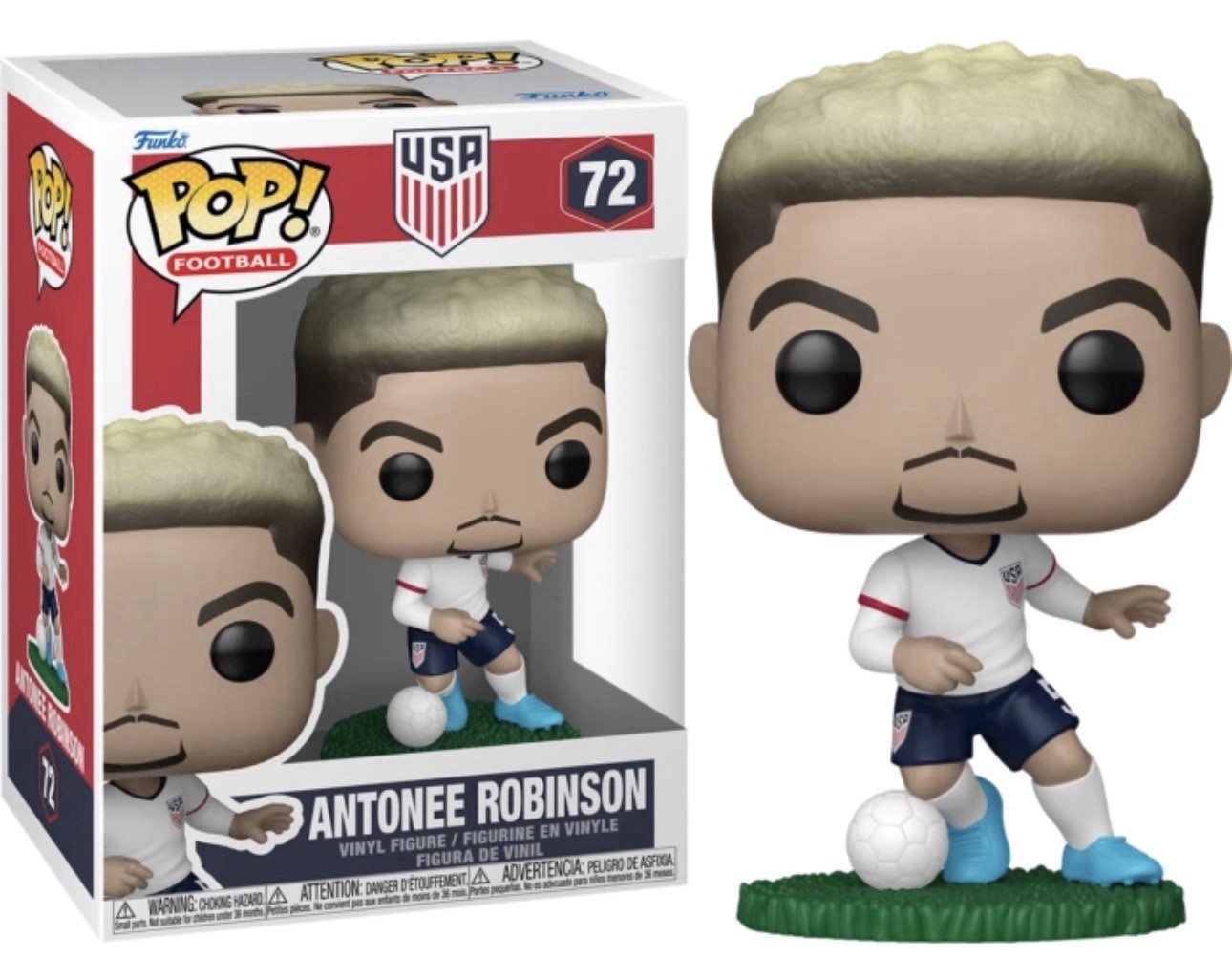 Antonee Robinson (2026 World Cup) Funko Pop! Football • #72 • New
