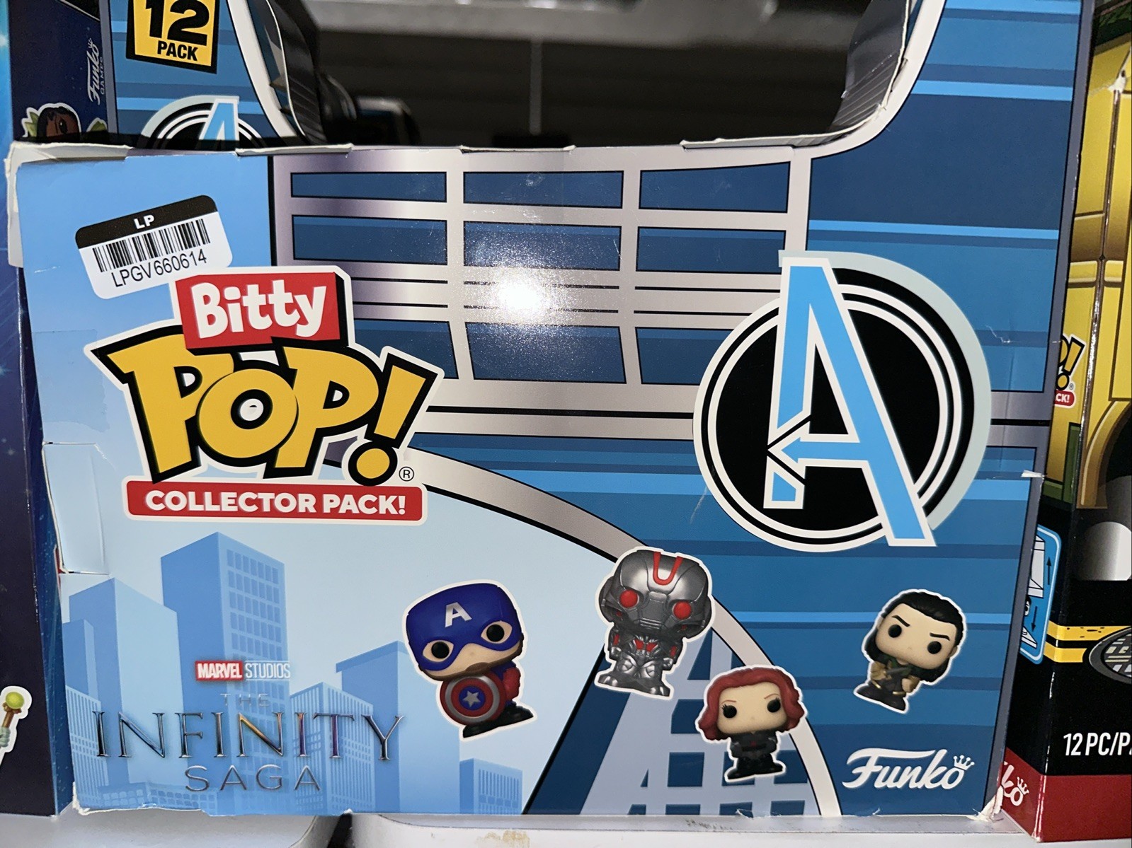 Funko Bitty Pop! Marvel Infinity Saga Collector Pack Figures 12pc Set New In Box