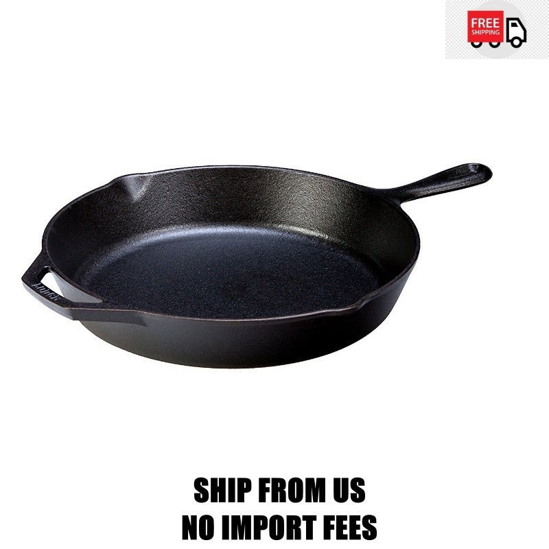 Lodge 12″ Seasoned Cast Iron Skillet