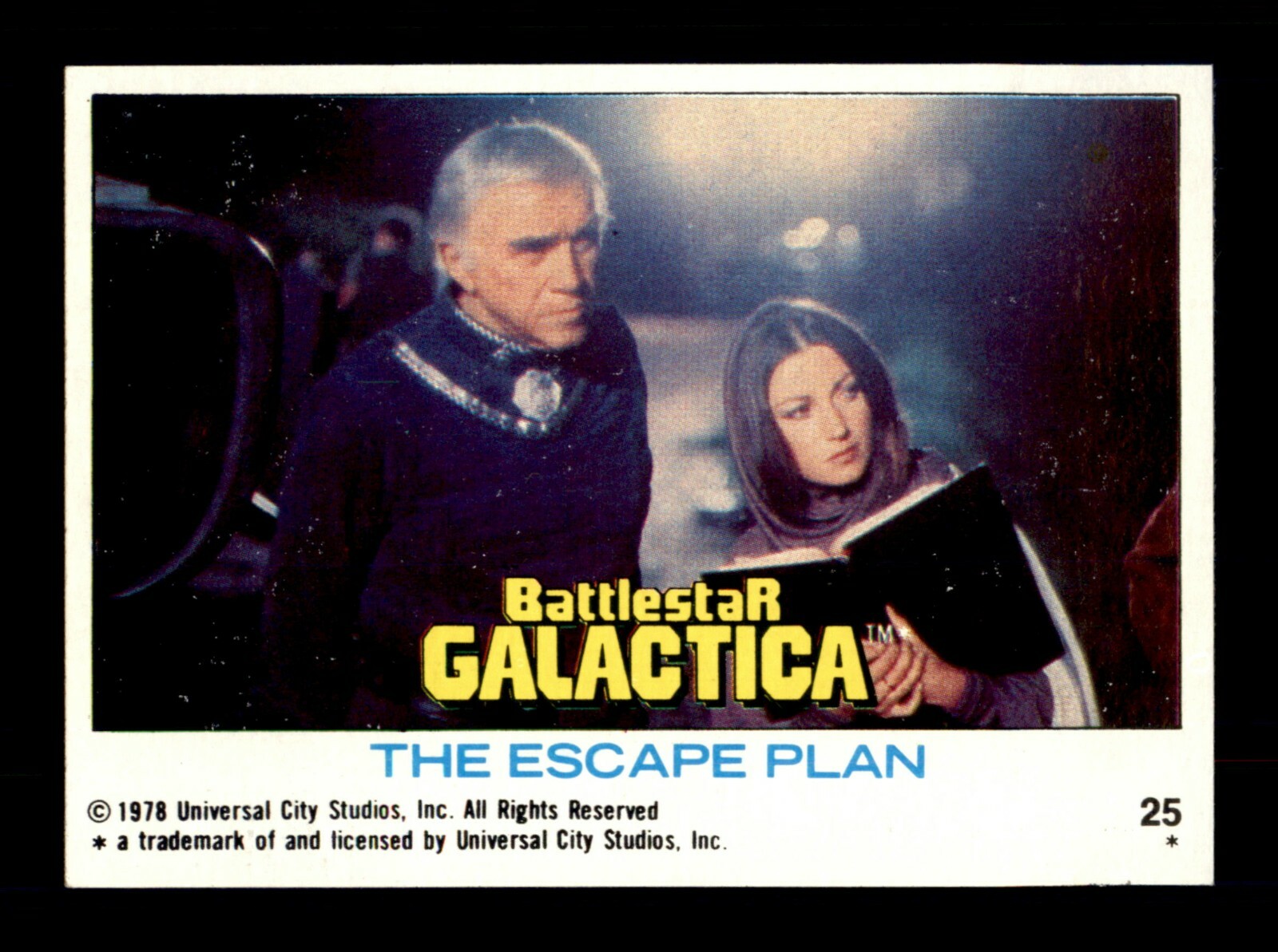 1978 Topps Battlestar Galactica Base&sticker SEE DROP DOWN MENU 4 card U recieve