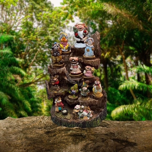 Tree Stump Display for Wee Forest Folk WFF Not Included