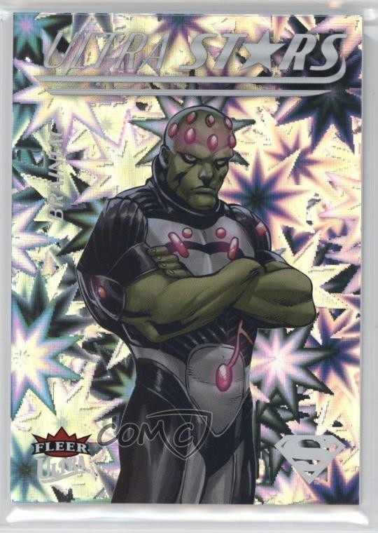 2026 Fleer Ultra Superman Ultra Stars Brainiac #US-23 11ye