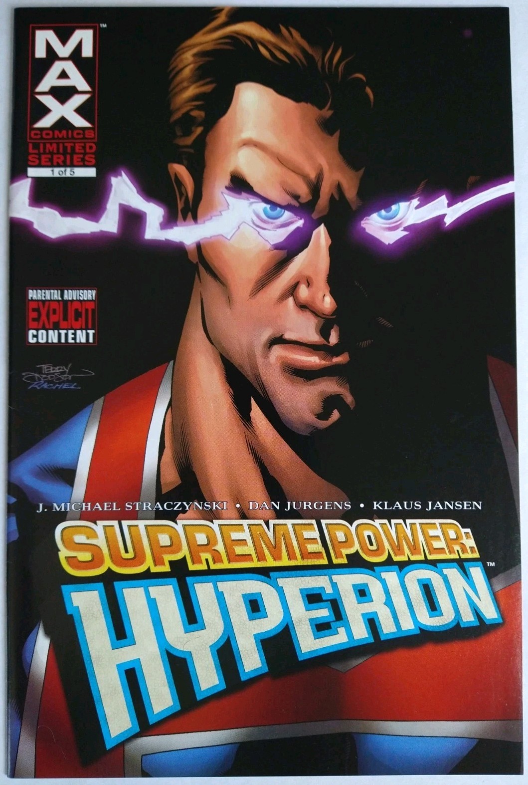 Marvel Comics Supreme Power: Hyperion #1 VF 8.0