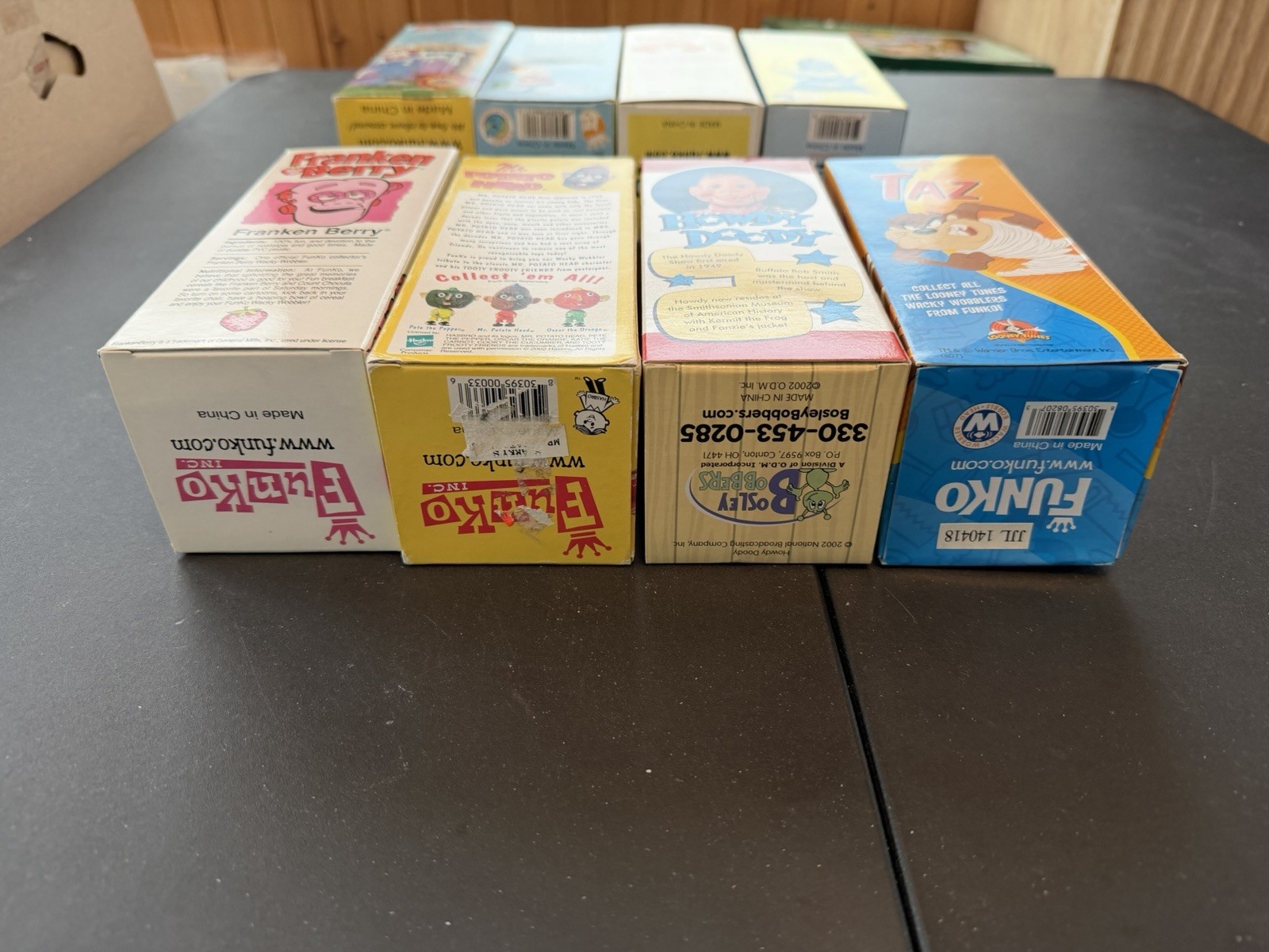 Funko Wacky Wobbler Bobble Head Lot-8 Bobble Head Figures