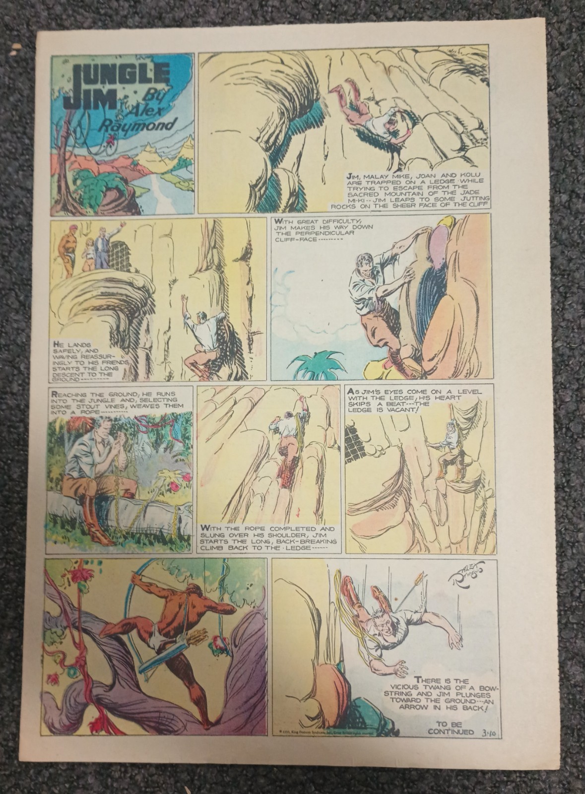 Jungle Jim by Alex Raymond – 13 tabs from 1935