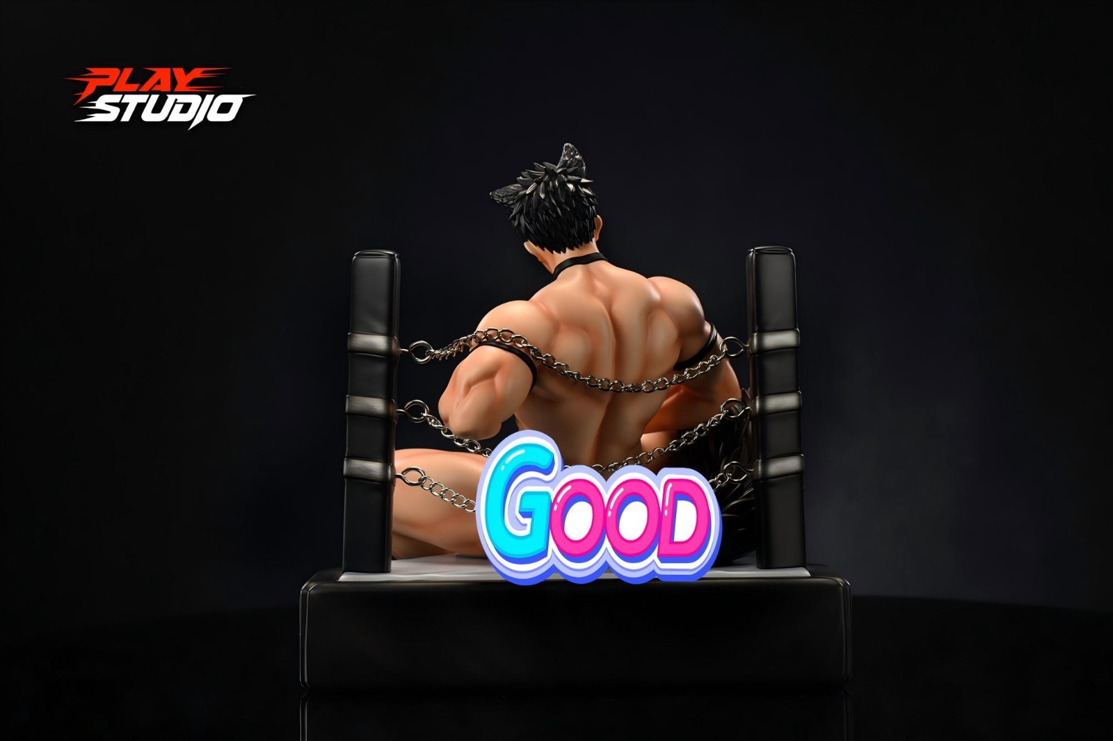 Pre-sale Play Studio Fighter BLACK 1/6 Scale Limited Collectible Statue Figure