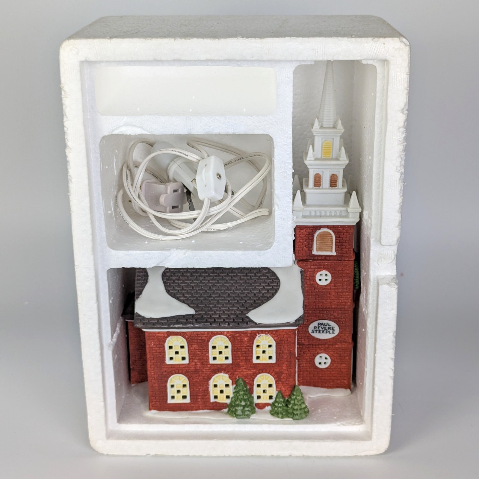 Heritage Village Collection New England Village Series “Old North Church” 1988