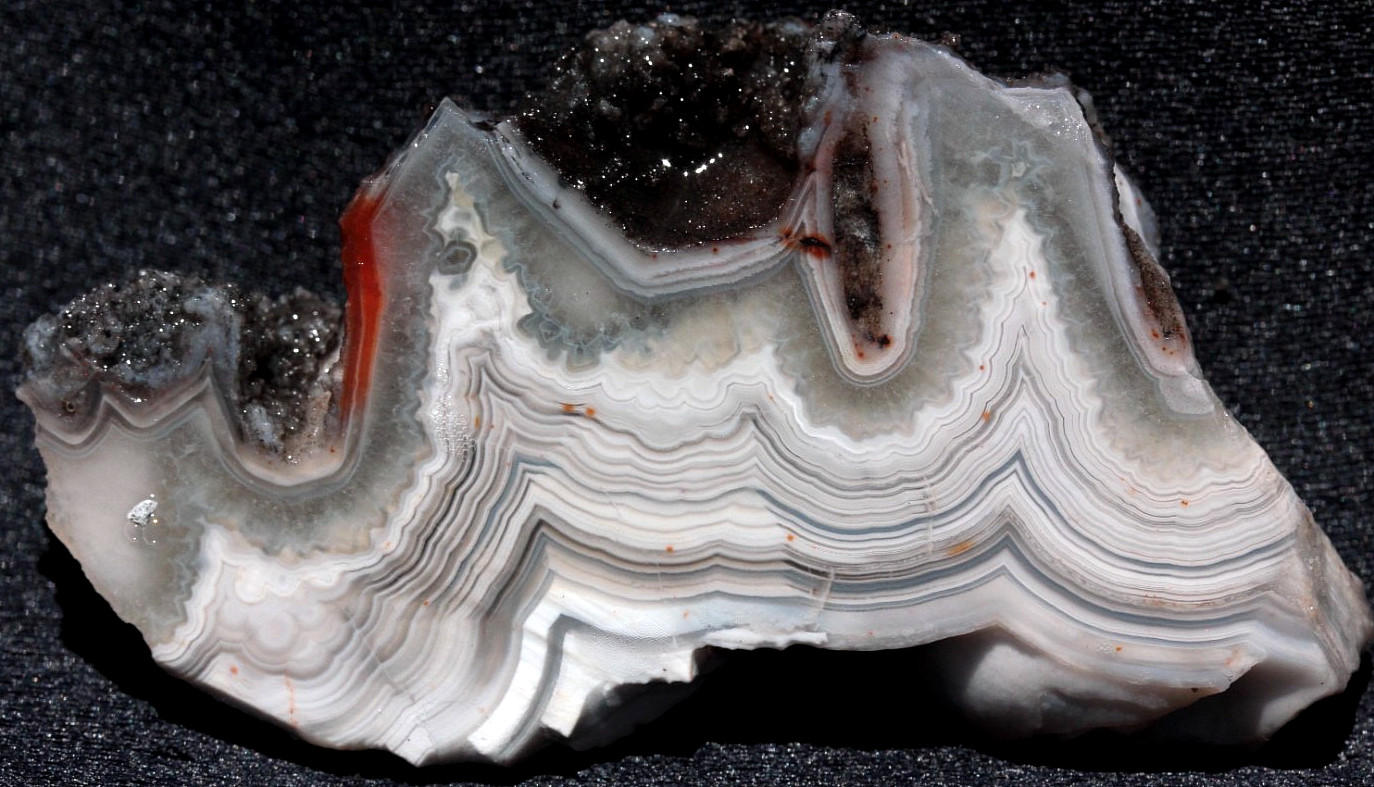 C999 ~ 2.7oz 3pc Tuxedo Lace Agate ~ Chihuahua, Mexico