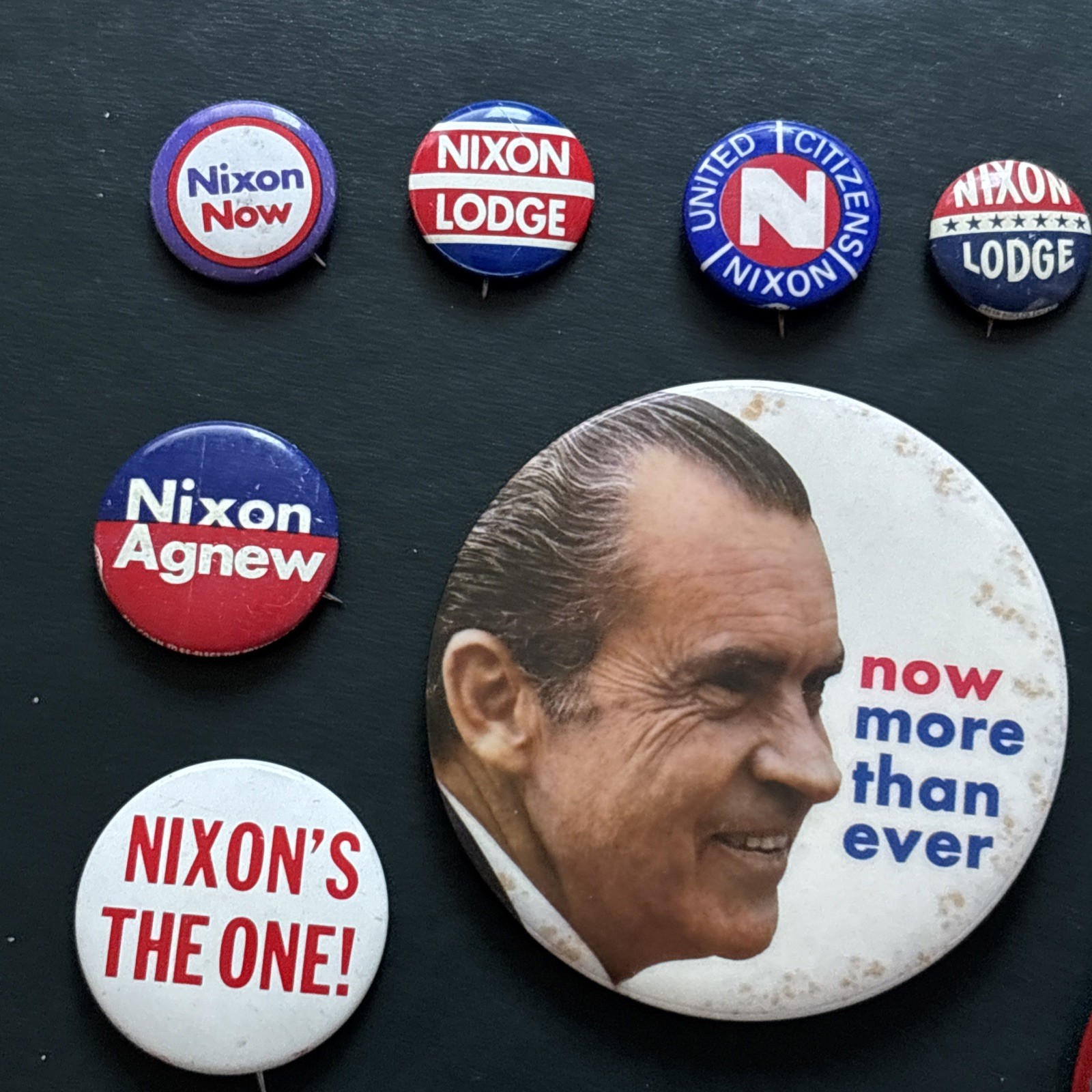 27 Different President Richard Nixon Buttons Pins 1960 1968 1972 Lodge Agnew