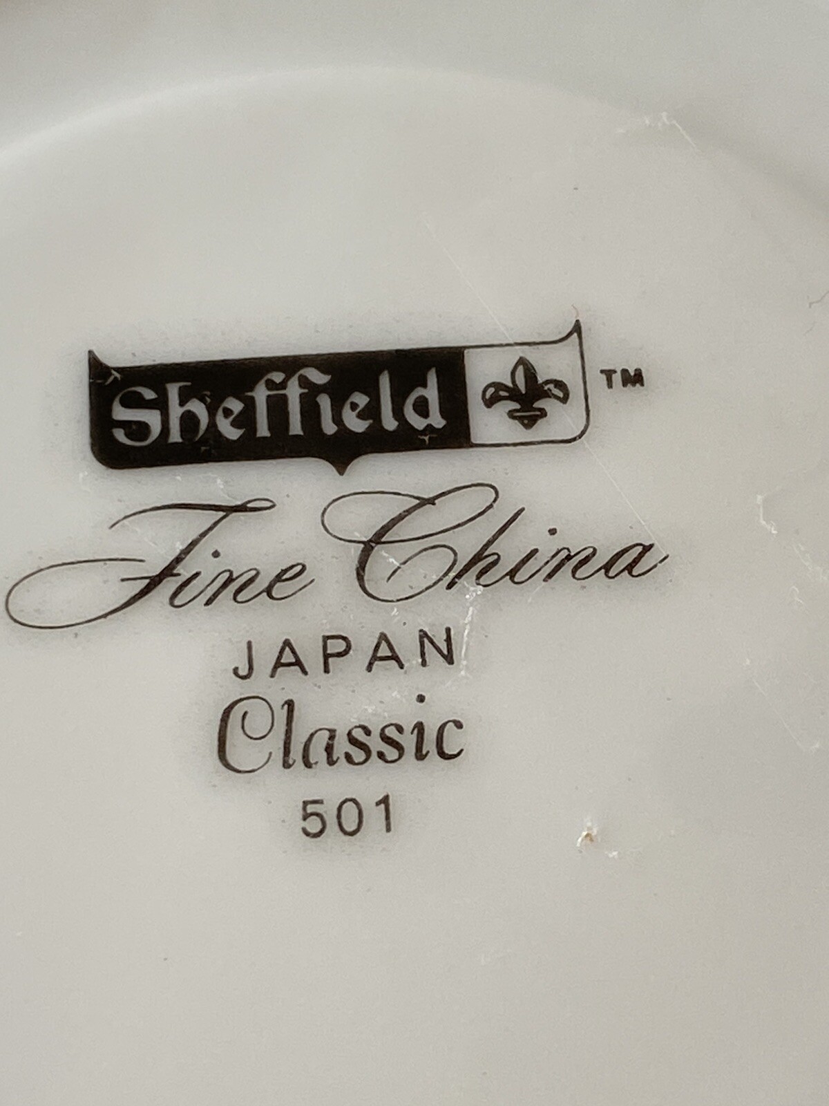 TEA CUP & SAUCER Sheffield Classic 501 Japan Pink Floral Bridal Showers Parties