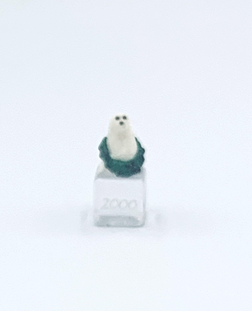 Vintage Hallmark Miniature Ice Block Buddies Series #1 Collector Ornament NOS