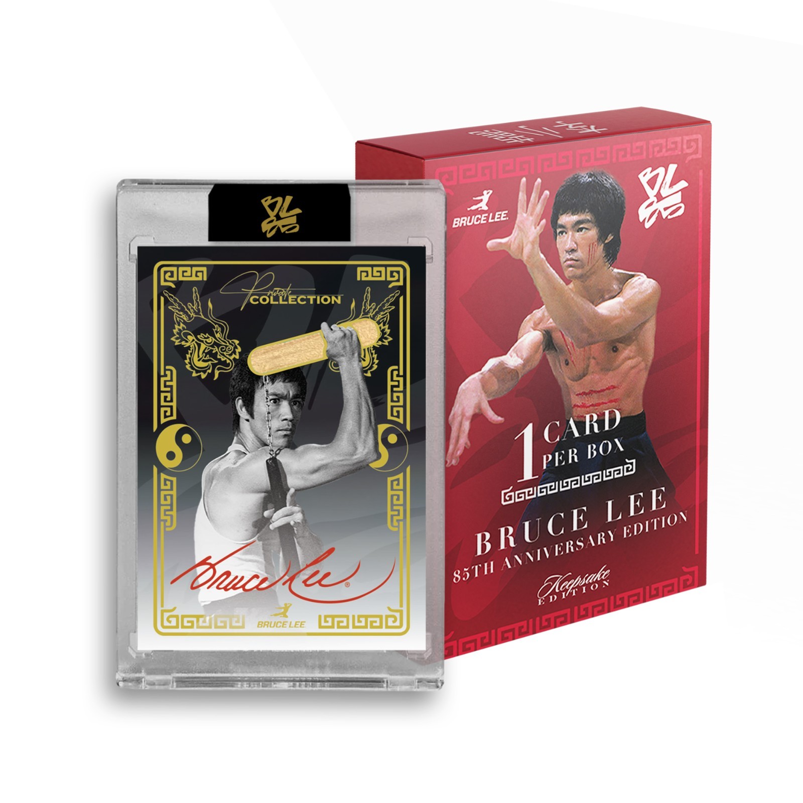 Bruce Lee 85th Anniversary Keepsake Private Collection Nunchucks Edition Box