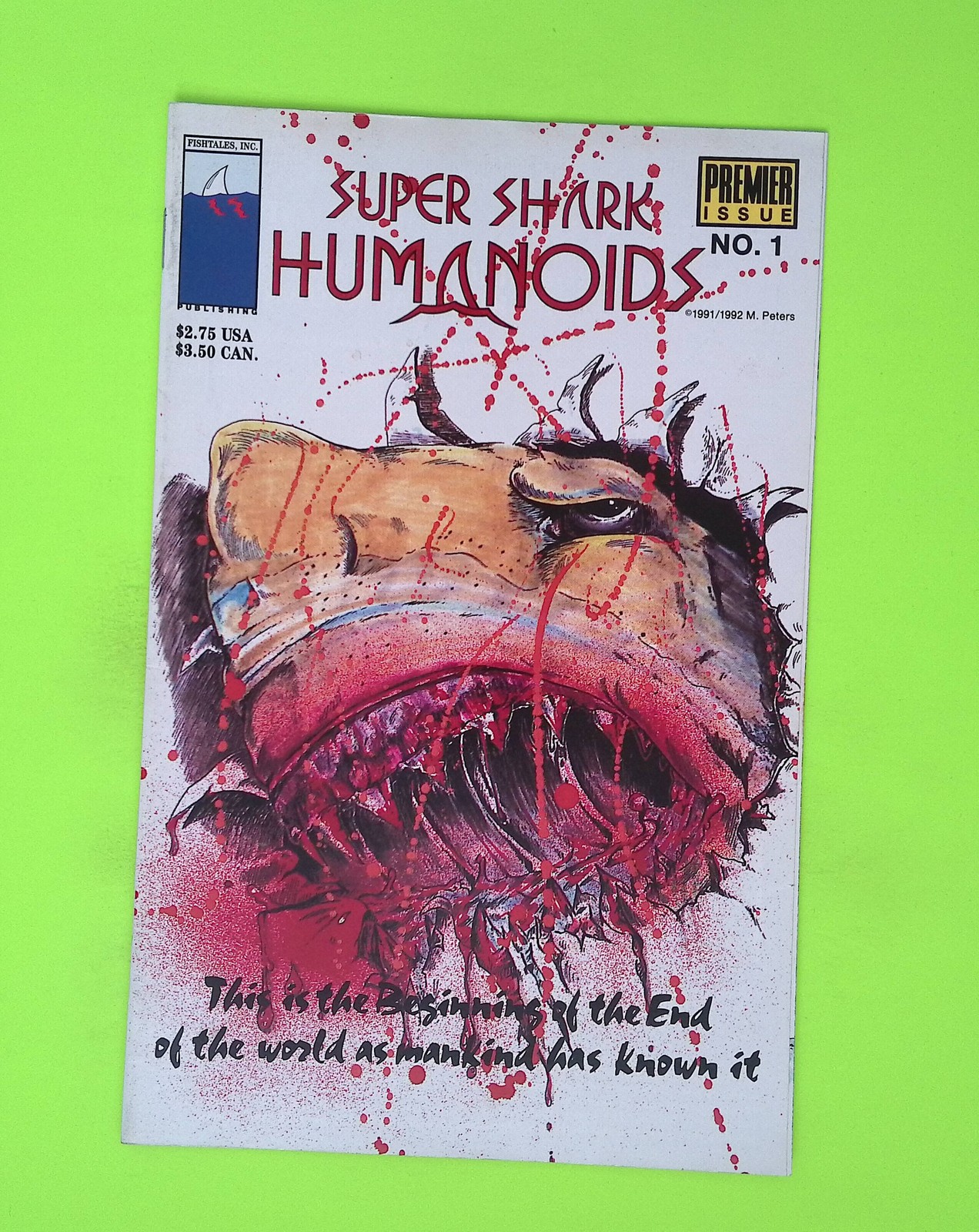 Super Shark Humanoids #1 One-Shot 1992 Fishtales Inc Publishing 7.0 W237-82