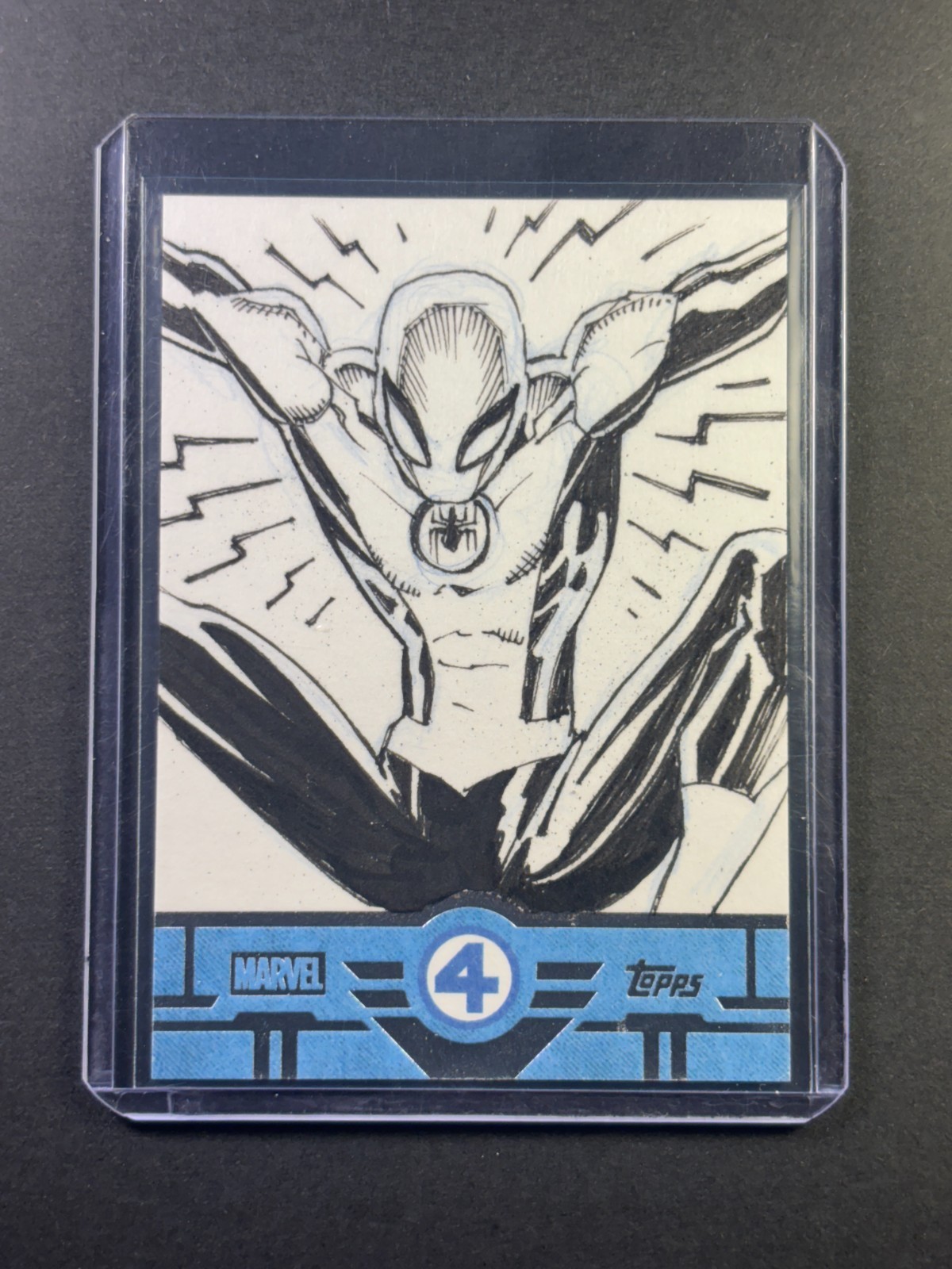 2026 Topps Marvel Fantastic Four Spider-Man Gary Shipman Sketch #1/1
