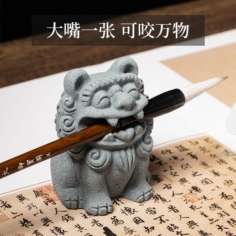 Kirin Ornaments Paperweight Study Four Treasures Calligraphy Merchandise