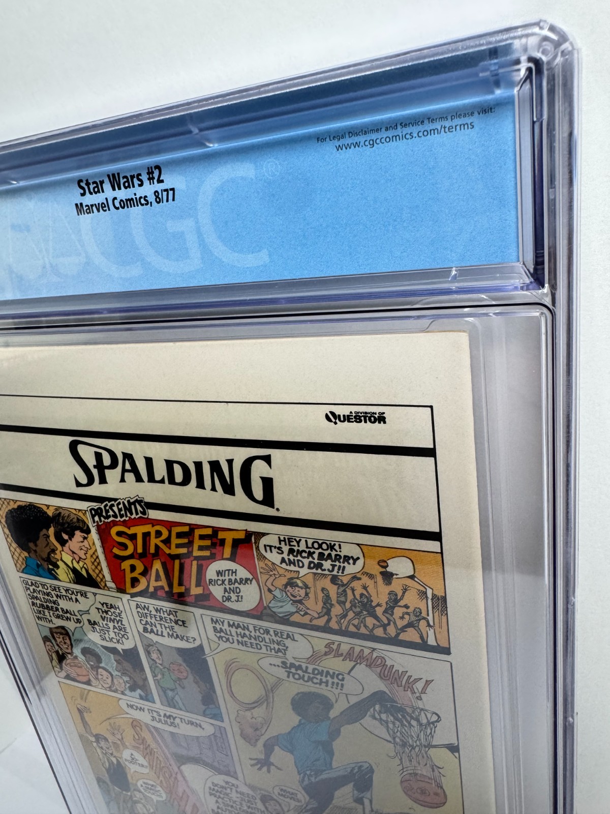 Star Wars #2 CGC 8.5 White Pages Marvel 1977 Movie Adaptation Bronze Age