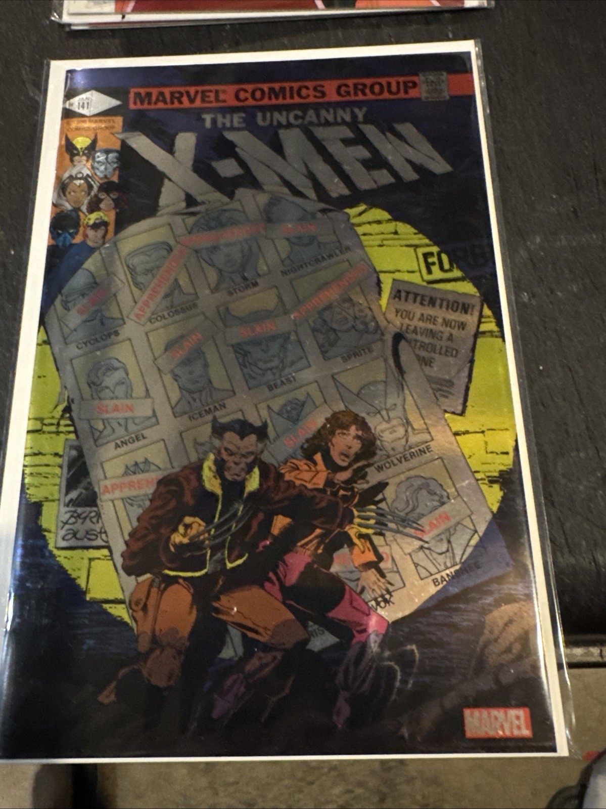 The Uncanny X-Men No. 141 Facsimile Foil Edition Marvel Comics January 2024 NM++