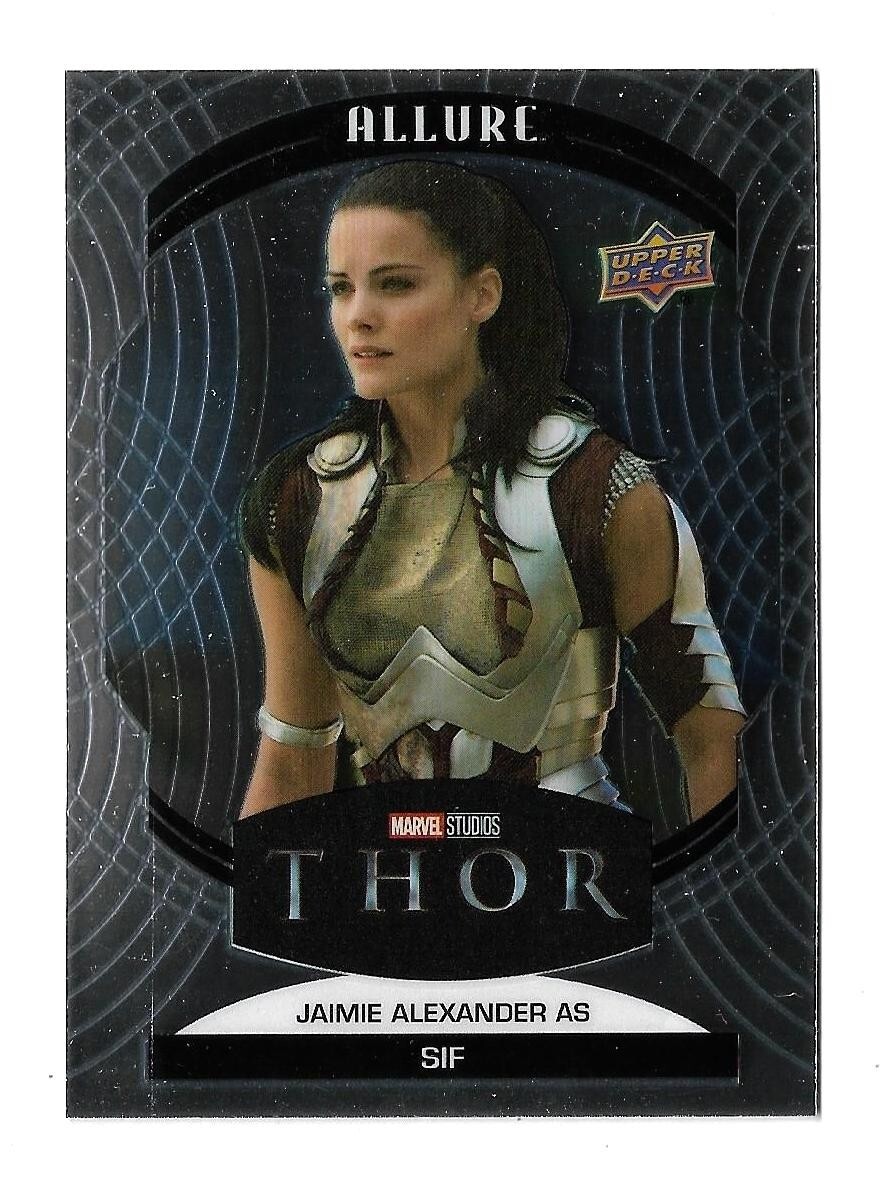 2022 Upper Deck Marvel Allure Base Card #8 Jaimie Alexander as Lady Sif