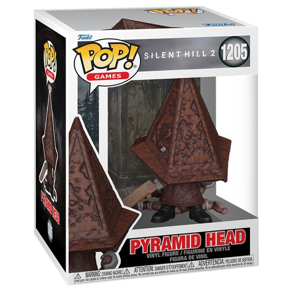 Funko POP #1205 Silent Hill 2 Pyramid Head Figure Brand New and In Stock