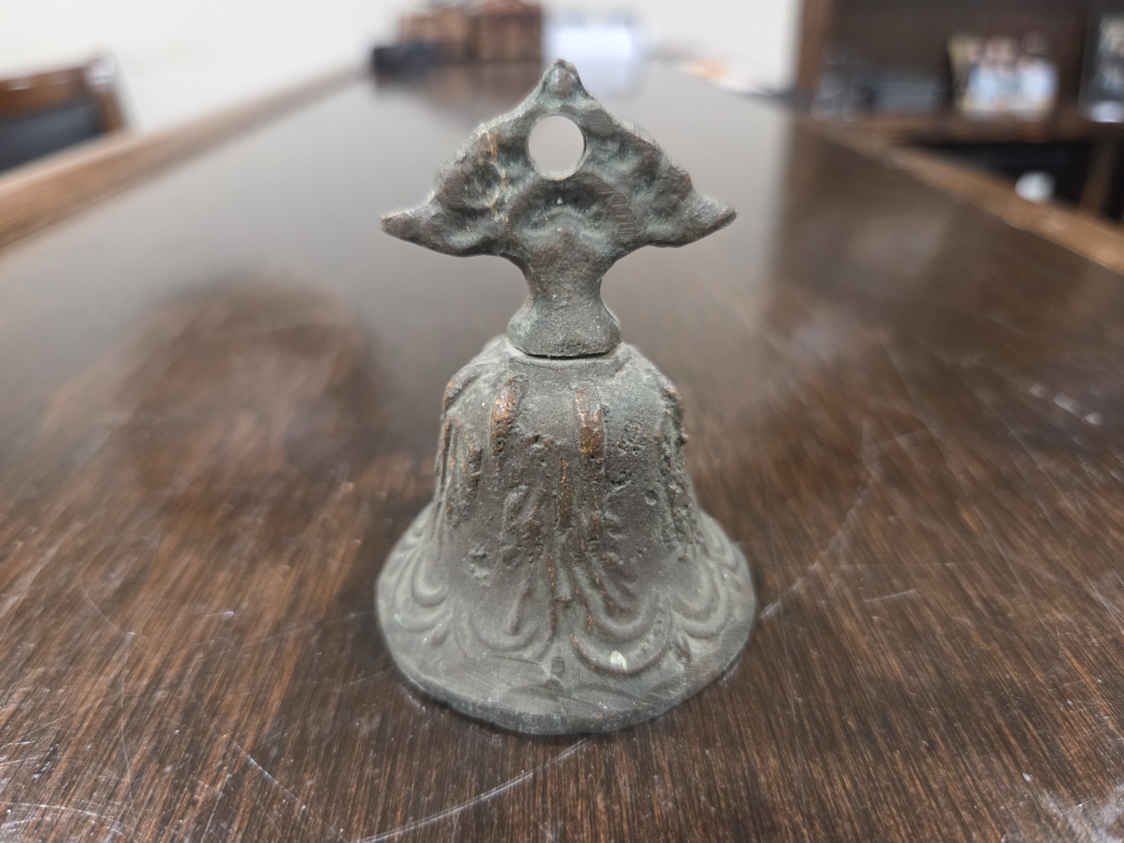 Antique Copper Alloy (Bronze) Spanish Colonial Revival Bell Mexico?