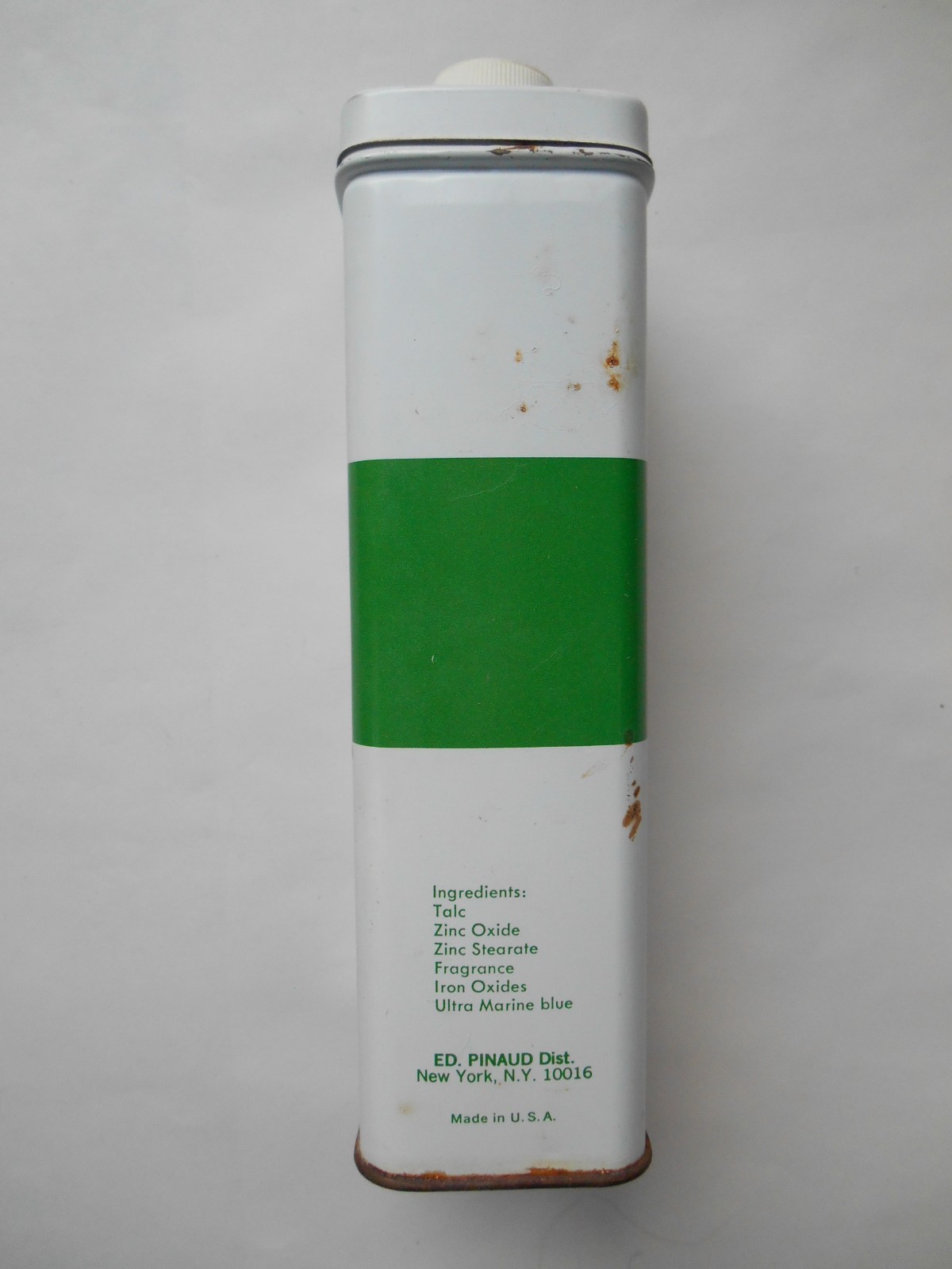 Vintage Pinaud Clubman Talc for Men Tin