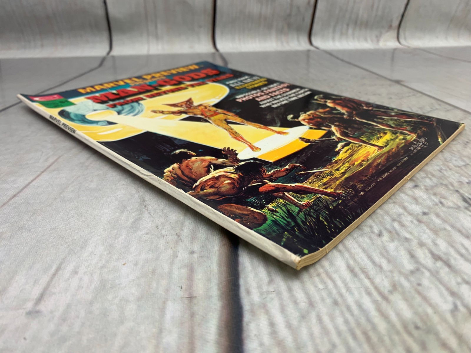 Marvel Preview #1 Man-Gods From Beyond the Stars 1975 Neal Adams Cover