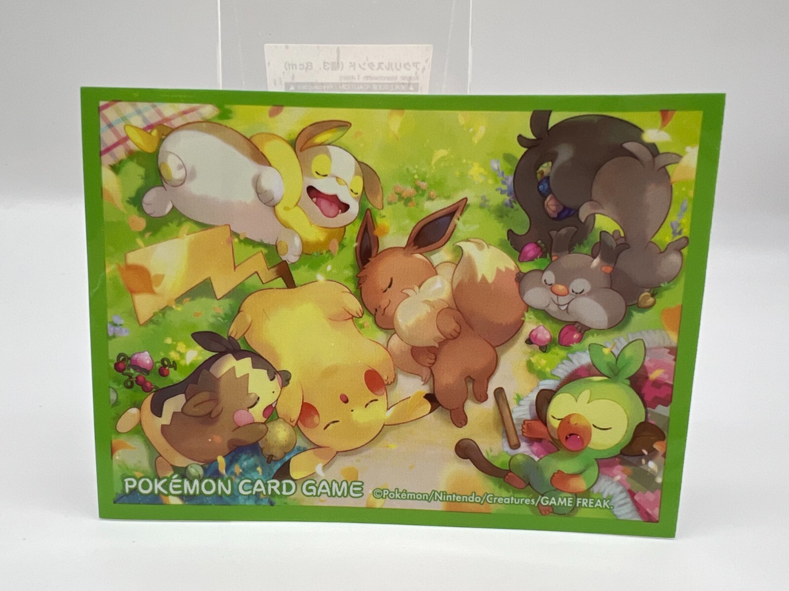 Pokemon Card Game Card Sleeves Deck Shield Pikachu Eevee 1 sheets