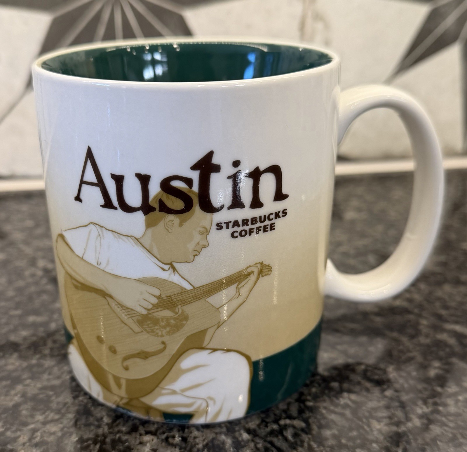 Starbucks Austin Texas Coffee Mug Collector Series 16 fl oz 2009