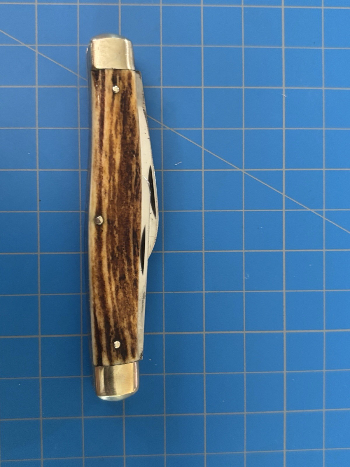 J.A. Henckels Premium Stock Knife 3-Blade, Stag handle,Stainless